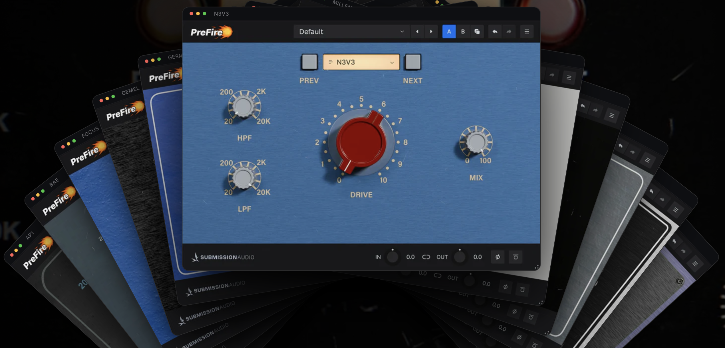 Submission Audio Prefire
